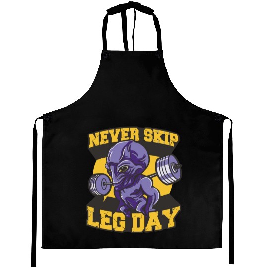 Muscle Alien Aprons