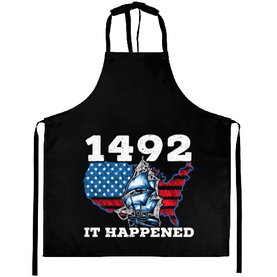 Columbus Day Christopher Columbus Navigator Aprons