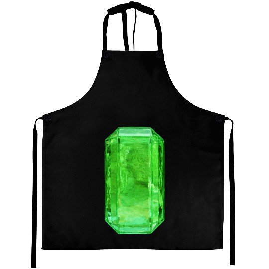 Emerald Crystal Aprons