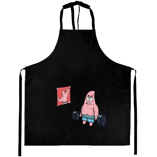 Majin Buu vs Patrick - Funny Anime Gym and Workout Aprons