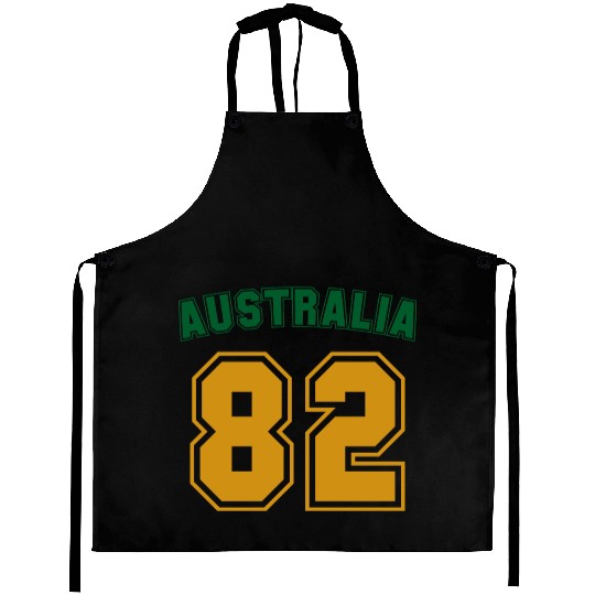 Australia 82 Basketball style Aprons