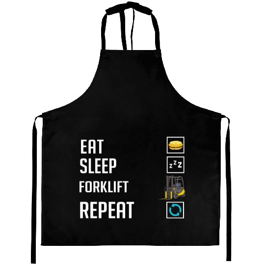 Forklift Operator Driver Lift Truck Training Aprons