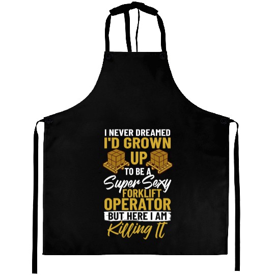 Forklift Operator Driver Lift Truck Training Aprons