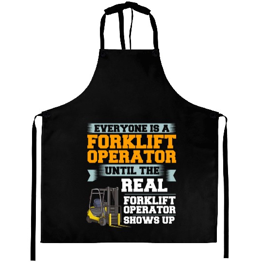 Forklift Operator Driver Lift Truck Training Aprons
