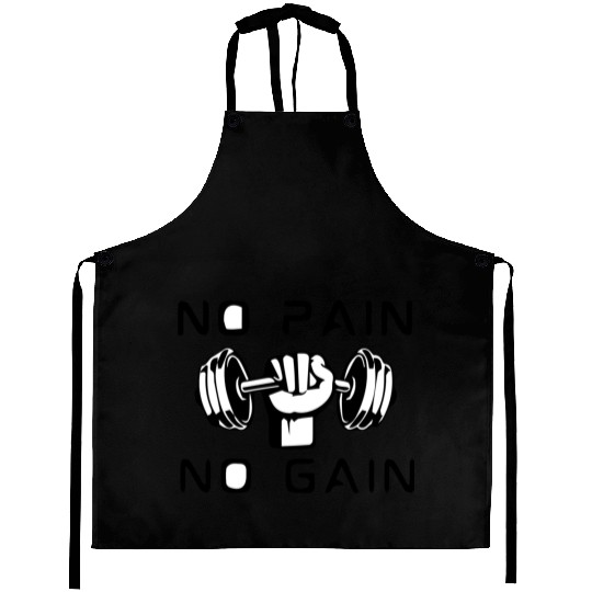 NO PAIN NO GAIN Aprons