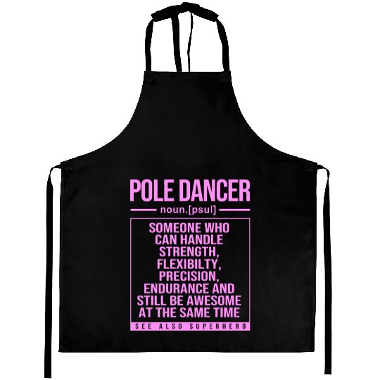 Pole Dancer Definition Funny Pole Dancing Aprons
