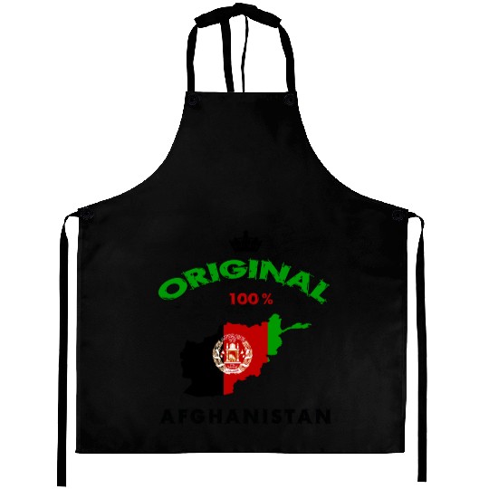 Afghanistan original 100% flag design Aprons