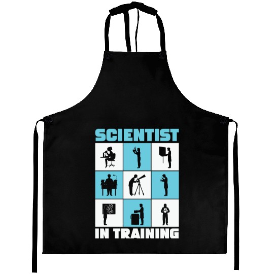 Scientist in Training Girl Science Lover Aprons