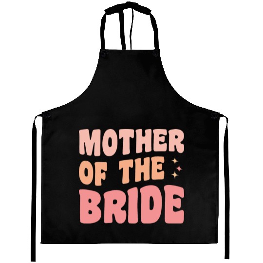 Mother Of The Bride Bridal Party Aprons