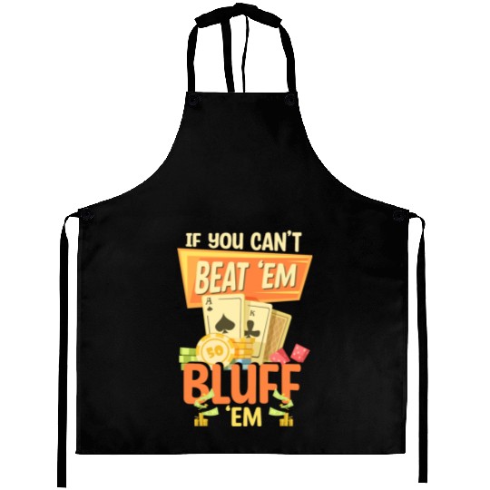 Card Game Royal Flush Ace Aprons