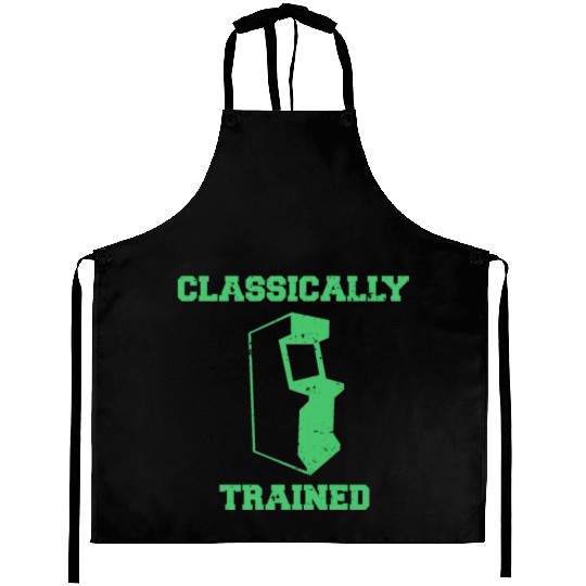 Classically Trained | Arcade player Aprons