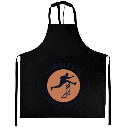 Hurdles Hurdling Hurdler Running Runner Athletes Aprons