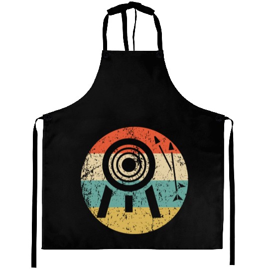 Archery Arrows Icon Retro Archery Aprons