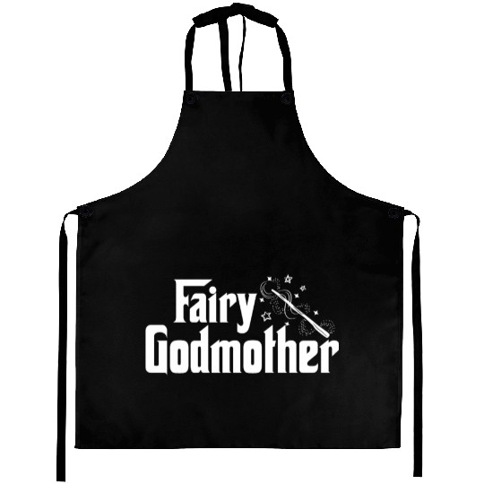 Fairy Godmother Cute Wand Star Spell Fantasy Gift Aprons