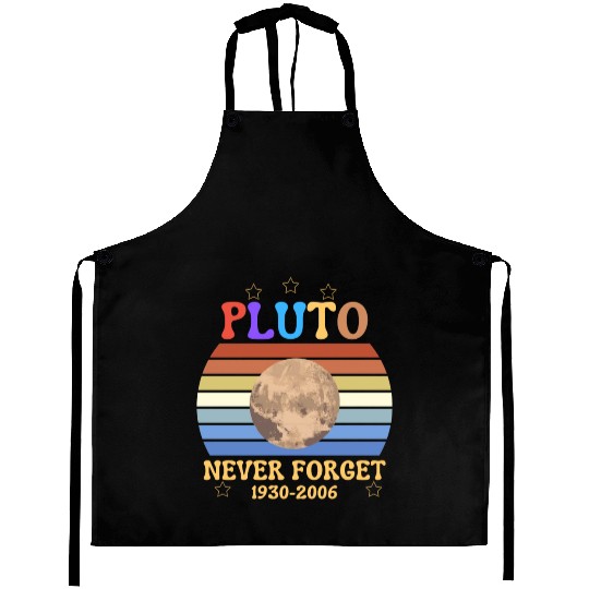 pluto never Forget light Aprons