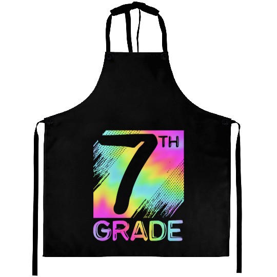 First Day Of School 7th Grade Aprons