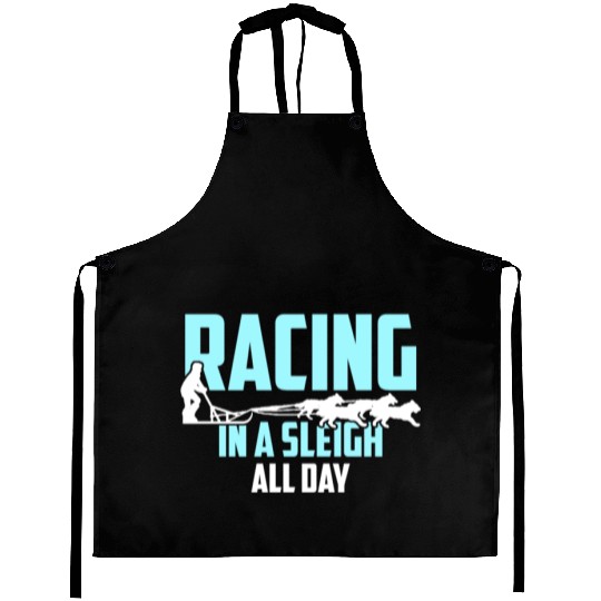 Alaska Sled Dog Racing In A Sleigh All Day Mushing Aprons