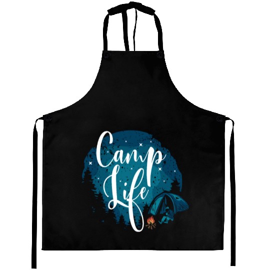 Camping Camper Present Nature Lover Van Aprons