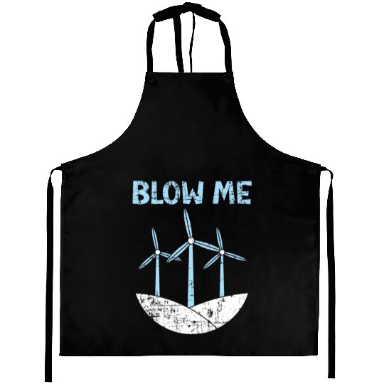 Blow Me Wind Renewable Energy Windtech Windmill Aprons