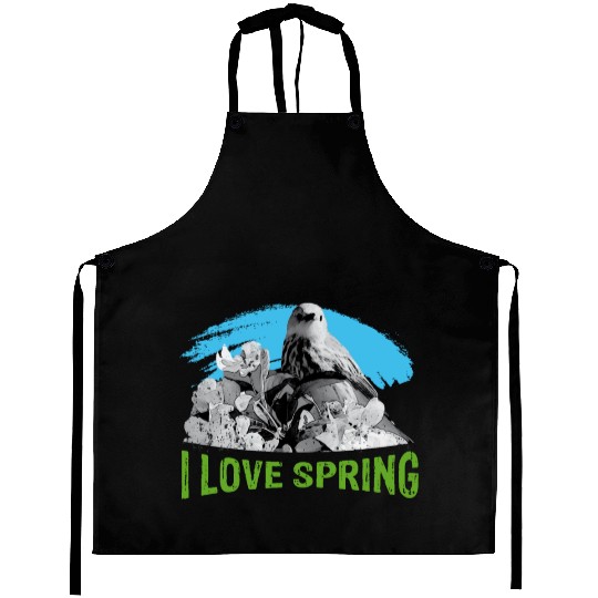 I love SPRING with Eagle Aprons