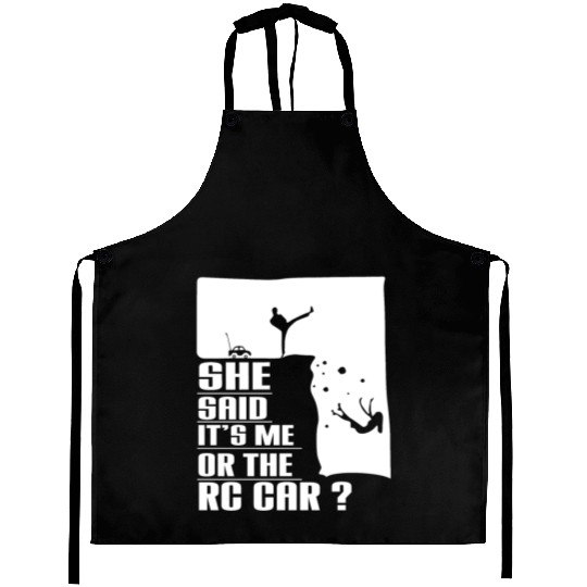 Natural Born RC car Driver Racer Remote Controlled Aprons