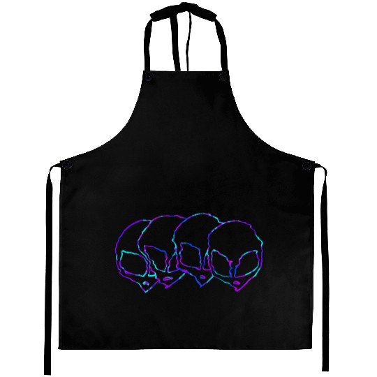 Alien Gift Extraterrestrial UFO AREA 51 Sci-fi Aprons