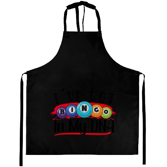 Bingo Card Game Grandma Bingo Player Bingo Cards Aprons