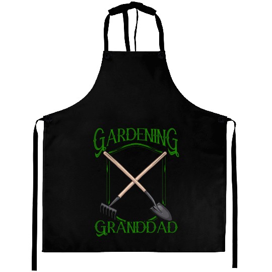 Gardening Grandad Landscaping Granddad Grandpa Aprons