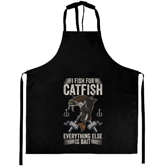 I Fish For Catfish - Catfish Hunter Aprons