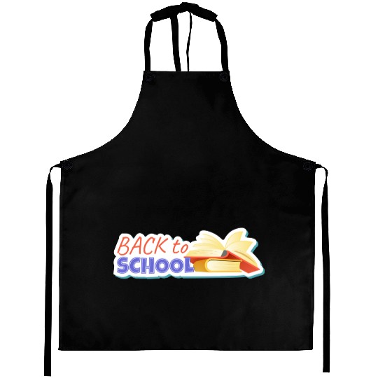 Back to School Sticker Aprons
