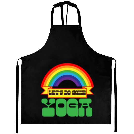 LETS DO SOME YOGA Aprons