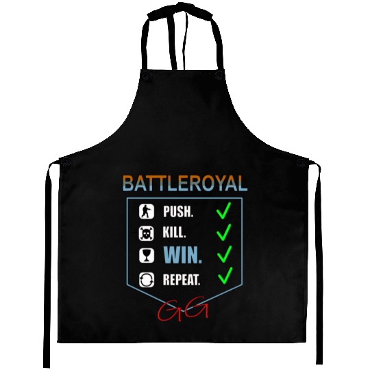 Battle Royal Gaming Design Aprons