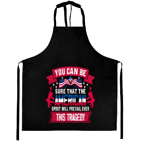 Patriot Day 9 11 American Spirit Aprons