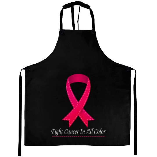 Cancer Sucks In Every Color Fighter Fight Support Aprons