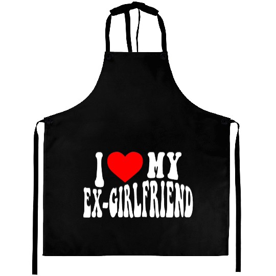 I Love My Ex Girlfriend stroke Aprons