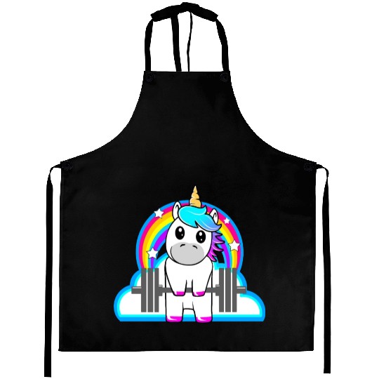 Unicorn Strong Aprons