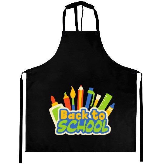 back to school Aprons