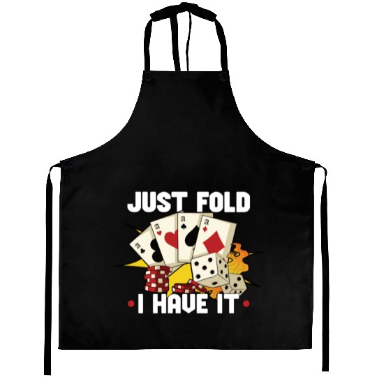 Poker Casino Poker Player Gambling Roulette Gift Aprons