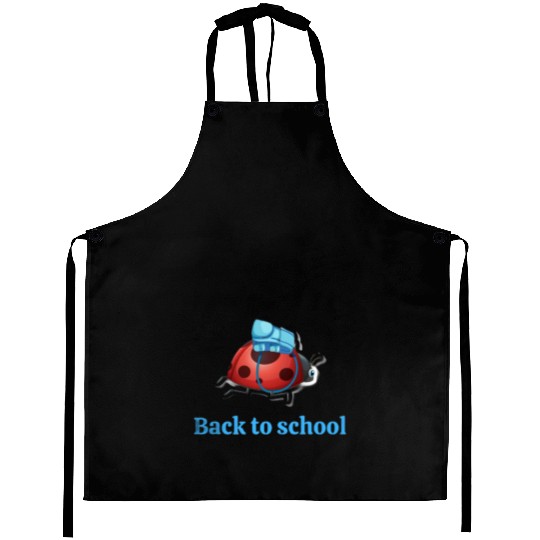 Ladybug back to school Aprons