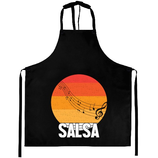 Retro Salsa Dance Aprons