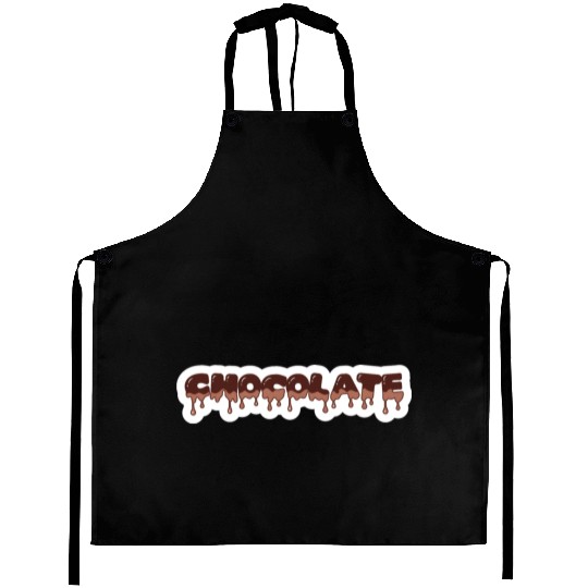 Chocolate - Lazy Halloween Costume Chocolate Lover Aprons