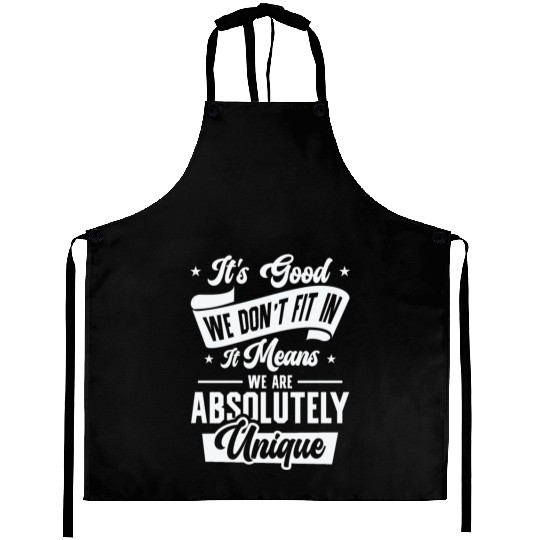 Positivity Misfits Poets Poetry Unique Uniqueness Aprons