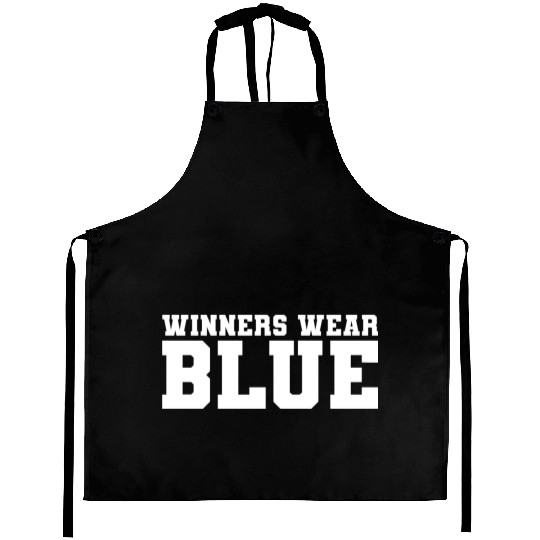High School Musical EJ Winners Wear Blue Tank Aprons