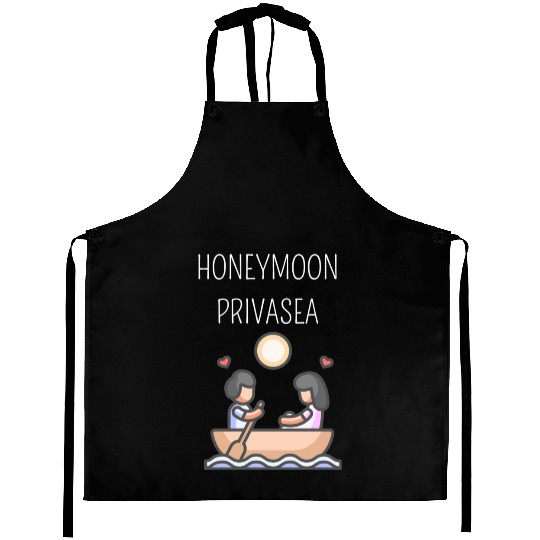 Honeymoon Privasea Cruise Vacation Cruising Aprons