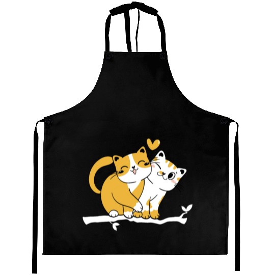 Cat Owner Cute Cat Lover Baby Cats Owner I Cute Ca Aprons