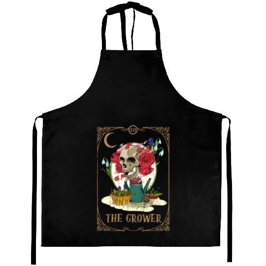 Grower Plants Tarot Card Occult Club Gothic Aprons