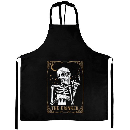 Tarot Card Occult Club Gothic Vice Drinker Aprons