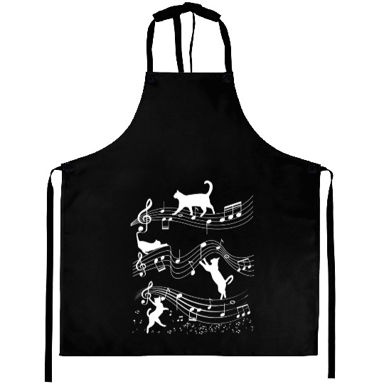 Cat music nout Musician Outfit! Piano, Flute Aprons