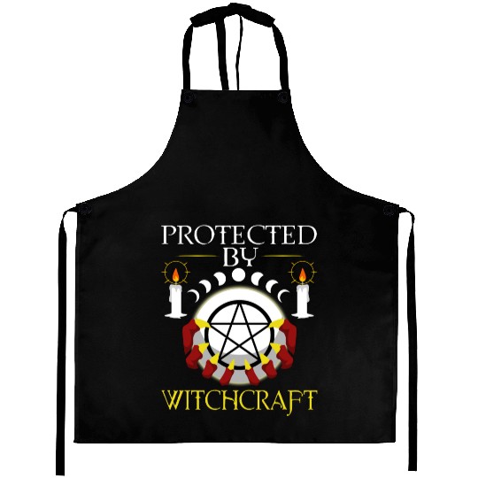 Protected By Witchcraft Aprons