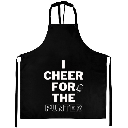 I cheer For The Punter Aprons